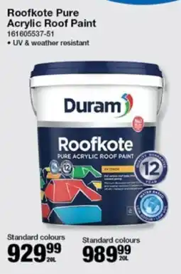 Mica Duram Roofkote Pure Acrylic Roof Paint offer
