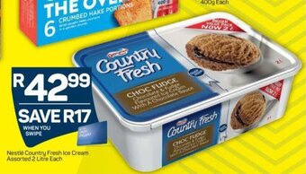 Pick n Pay Nestlé Country Fresh Ice Cream Assorted 2 Litre offer