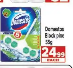 Supa Store Domestos Block pine 55g offer