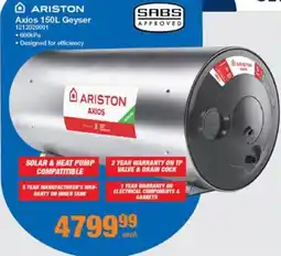 Mica ARISTON Axios Geyser offer