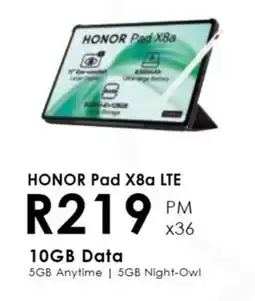 Chatz Connect HONOR Pad X8a LTE offer