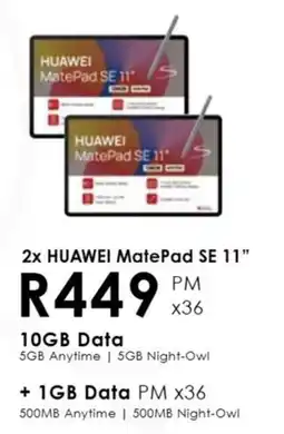 Chatz Connect HUAWEI MatePad SE 11” offer