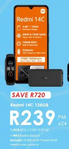Chatz Connect Redmi 14C 128GB offer