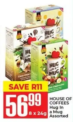 Elite Cash & Carry HOUSE OF COFFEES Hug In a Mug Assorted offer