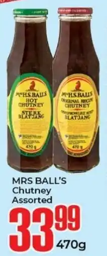 Elite Cash & Carry MRS BALL'S Chutney Assorted offer