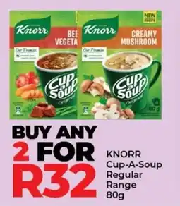 Elite Cash & Carry KNORR Cup-A-Soup Regular Range offer