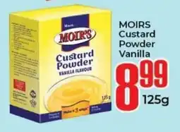 Elite Cash & Carry MOIRS Custard Powder Vanilla offer