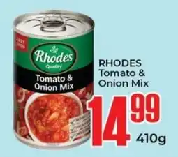 Elite Cash & Carry RHODES Tomato & Onion Mix offer