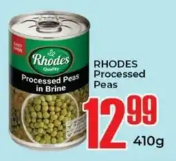 Elite Cash & Carry RHODES Processed Peas offer