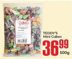 Elite Cash & Carry TEDDY'S Mini Cubes offer