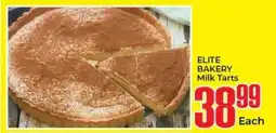 Elite Cash & Carry ELITE BAKERY Milk Tarts offer