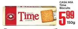 Elite Cash & Carry CASA MIA Time Biscuits offer