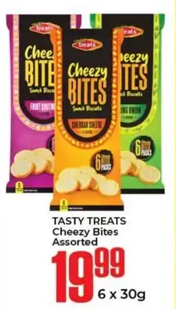 Elite Cash & Carry TASTY TREATS Cheezy Bites Assorted offer