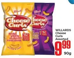 Elite Cash & Carry WILLARDS Cheese Curls Assorted offer