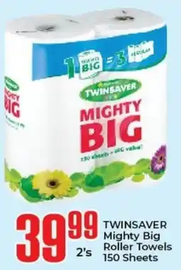 Elite Cash & Carry TWINSAVER Mighty Big Roller Towels 150 Sheets offer