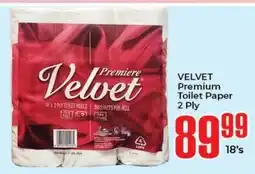 Elite Cash & Carry VELVET Premium Toilet Paper 2 Ply offer
