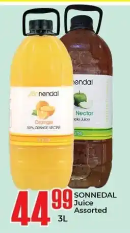 Elite Cash & Carry SONNEDAL Juice Assorted offer