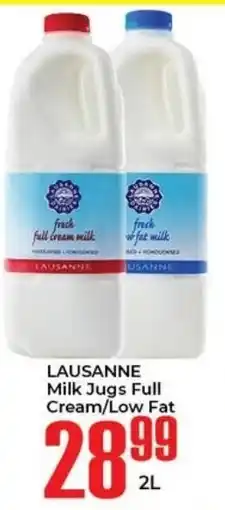 Elite Cash & Carry LAUSANNE Milk Jugs Full Cream/Low Fat offer