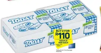 Pick n Pay Today Snack Time Sausage Rolls 30s offer