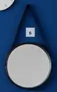 Builders Warehouse DH Belt Mirror Black-400mm x 400mm offer