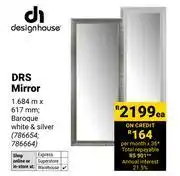 Builders Warehouse Design House DRS Mirror-1.684m x 617mm offer