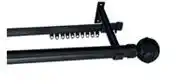 Builders Warehouse Pole & Curtain Track Black-2m x 25mm offer