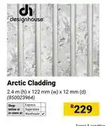 Builders Warehouse Design House Arctic Cladding 2.4m (h) x 122mm (w) x 12mm (d) offer