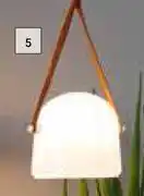 Builders Warehouse Eurolux 8W LED Moderno Pendant Light Warm White offer