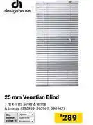 Builders Warehouse Design House 25mm Venetian Blind offer