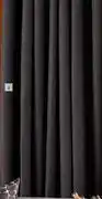 Builders Warehouse DH Textured Block Out Eyelet Curtain Charcoal-2.3m x 2.23m offer