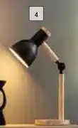 Builders Warehouse Lightworx Adjustable Desk Lamp Black offer