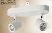 Builders Warehouse DH Straight 2 Light Spotlight White offer