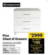 Builders Warehouse Home & Kitchen Pico Chest Of Drawers offer