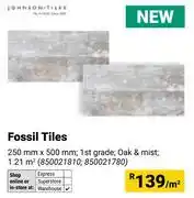 Builders Warehouse Fossil Tiles-250mm x 500mm Per Sqm offer