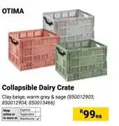 Builders Warehouse Otima Collapsible Dairy Crate-Each offer