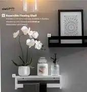 Builders Warehouse Shelfmate Reversible Floating Shelf-410mm x 110mm x 120mm Each offer