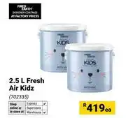 Builders Warehouse Fired Earth 2.5L Fresh Air Kidz-Each offer