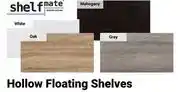 Builders Warehouse Shelfmate Hollow Floating Shelves-600mm x 250mm x 38mm offer