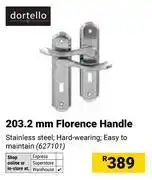 Builders Warehouse Dortello 203.2mm Florence Handle offer