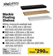Builders Warehouse Shelfmate Mackie Floating Shelves-1.2m x 235mm x 38mm Each offer