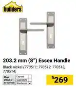 Builders Warehouse Builders 203.2mm (8) Essex Handle offer