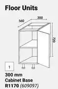 Builders Warehouse Home & Kitchen 300 Base Cabinet Base Floor Units offer