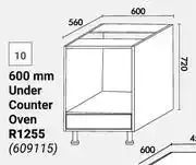 Builders Warehouse Home & Kitchen 600mm Under Counter Oven Floor Units offer