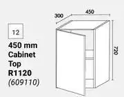 Builders Warehouse Home & Kitchen 450mm Cabinet Top Wall Units offer