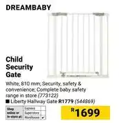 Builders Warehouse Dreambaby Child Security Gate offer