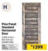 Builders Warehouse Pine Panel Standard Horizontal Door offer