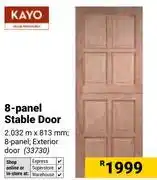 Builders Warehouse Kayo 8 Panel Stable Door offer