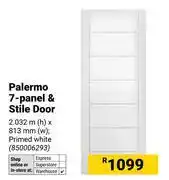 Builders Warehouse Palermo 7 Panel & Stile Door offer