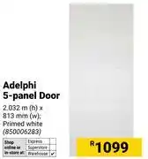 Builders Warehouse Adelphi 5 Panel Door offer