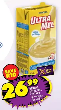 Shoprite Danone ultra mel custard all variants offer